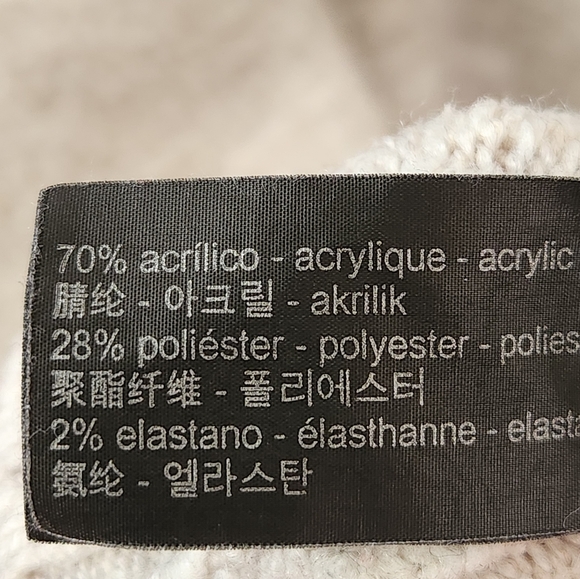 Zara Knit‎ Cardigan Sweater Women's Button Front Gray Size Small - Picture 8 of 9